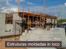 Estruturas moldadas in loco
